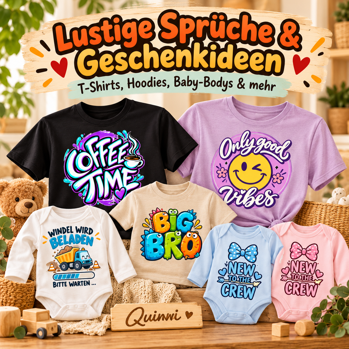 Lustige Sprüche & Geschenkideen | Quinni