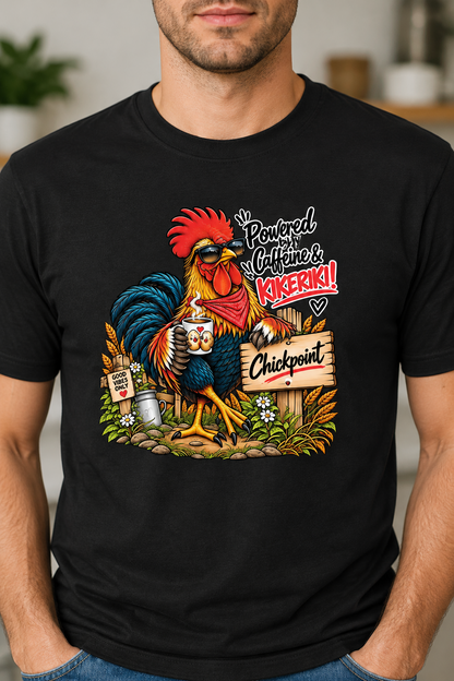 Chickpoint Hahn T-Shirt – Lustiges Hahn-Motiv | Quinni